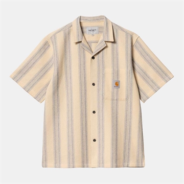 Carhartt WIP Shirt Dodson s/s Stripe Natural